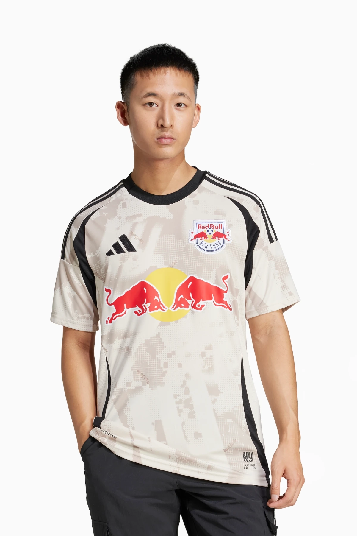 Red Bull New York サッカーシャツ ホワイト/レッド iv5057_1.webp