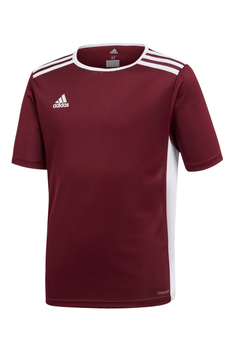 Tişört adidas Entrada 18 Çocuk - bordo