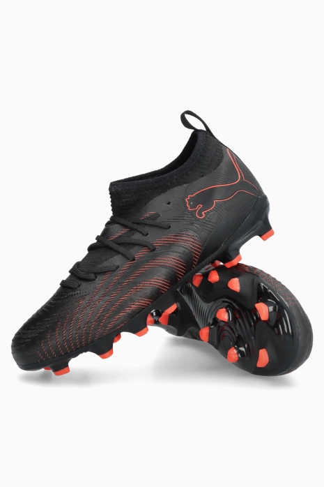 Ghete de fotbal Puma Future 9 Match FG/AG Junior - Negru