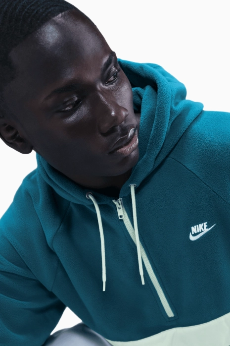 Kapüşonlu svetşört Nike Sportswear Club Winterized Top - Mavi