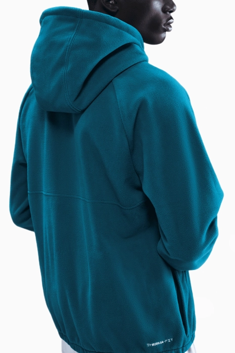Kapüşonlu svetşört Nike Sportswear Club Winterized Top - Mavi