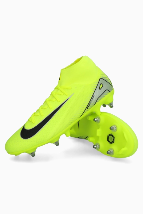 Wkręty Nike Zoom Mercurial Superfly 10 Academy SG-Pro AC - Limonkowy