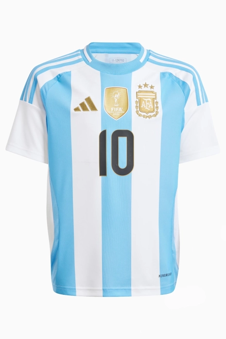 T-Shirt adidas Argentina 2024 Home Messi 10 Junior