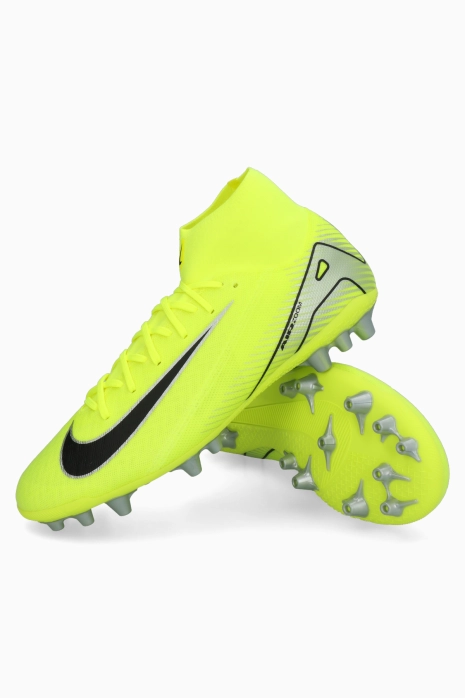 Cleats Nike Zoom Mercurial Superfly 10 Academy AG Lime R GOL Football boots equipment