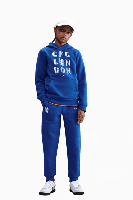Mikina Nike Chelsea FC 25/26 Club Junior - Modrá