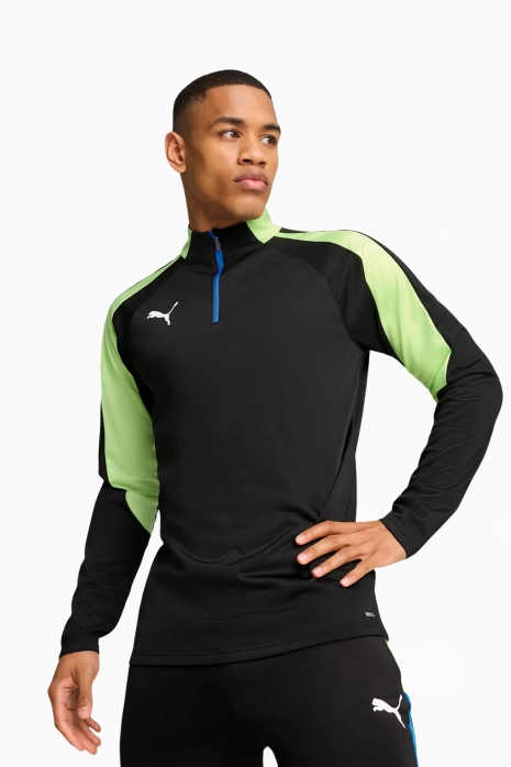 Блуза Puma IndividualLIGA Top 1/4 Zip - черен