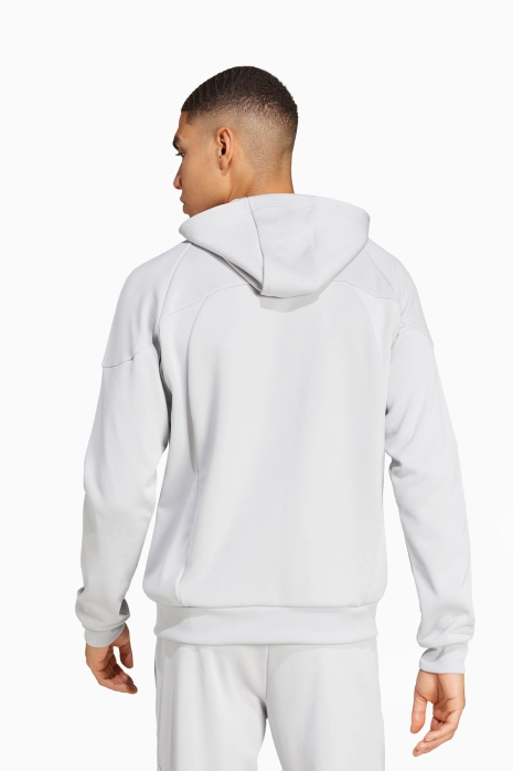 Kapüşonlu svetşört adidas Tiro 25 Travel FZ - Gri | Futbol