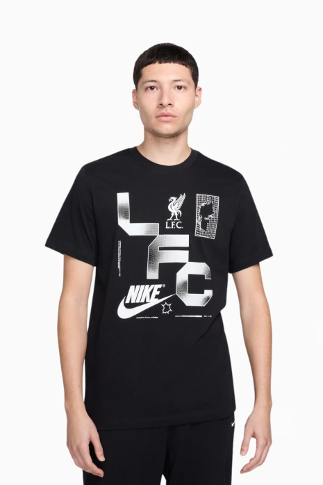 T-shirt Nike Liverpool FC 24/25 Futura - Black