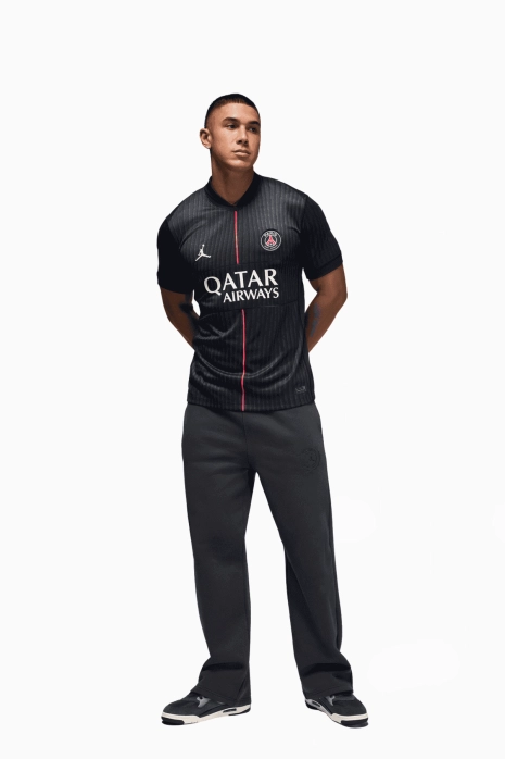 Футболка Nike PSG x Jordan 25/26 4th Stadium - черный | Футбольная