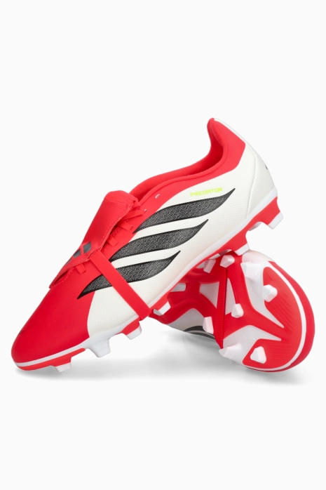 adidas Predator Club FT FG/MG Junior - червен