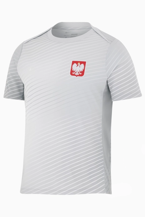 Tričko Nike Poland 2024 Academy Pro - Šedá