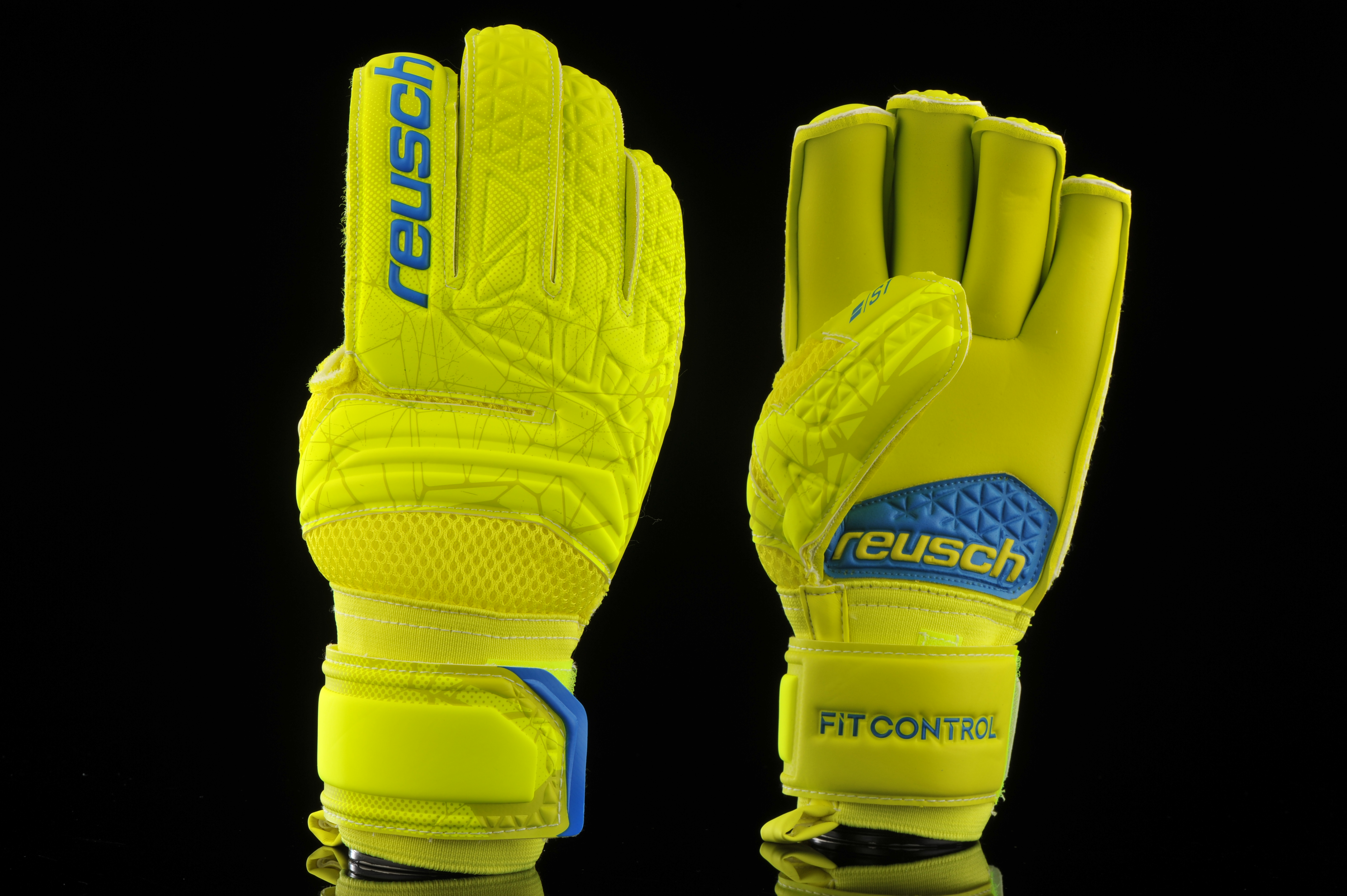 Reusch Fit Control S1 Roll Finger Goalkeeper Gloves Size 