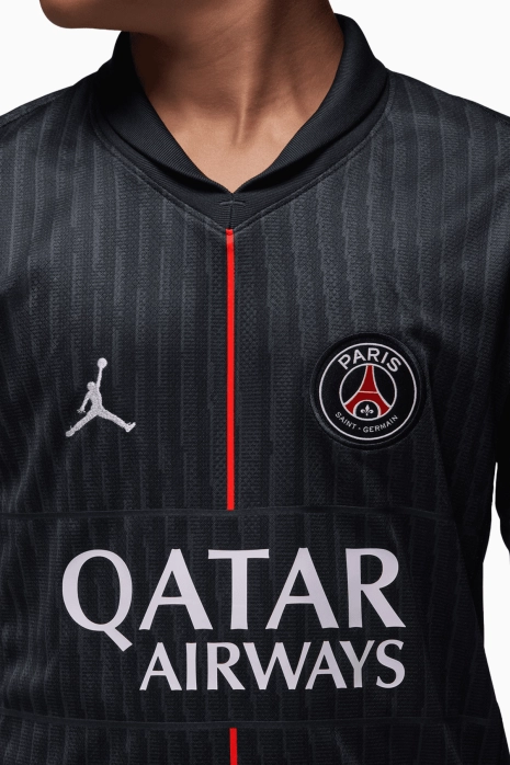 Tişört Nike PSG x Jordan 25/26 fourth Stadium Çocuk - Siyah