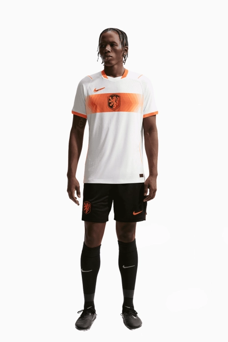 Тениска Nike Холандия 2026 като Гост Match - Бяла