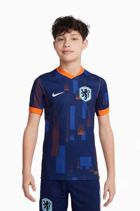 Koszulka Reprezentacji Holandii Nike 2024 Wyjazdowa Stadium Junior