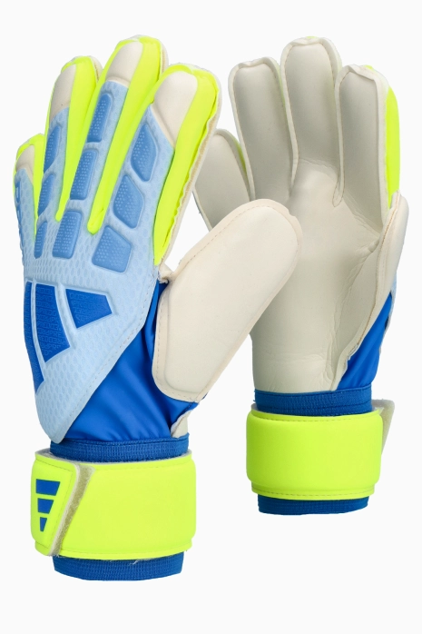 Воротарські рукавички adidas Predator Match Fingersave Junior - блакитний