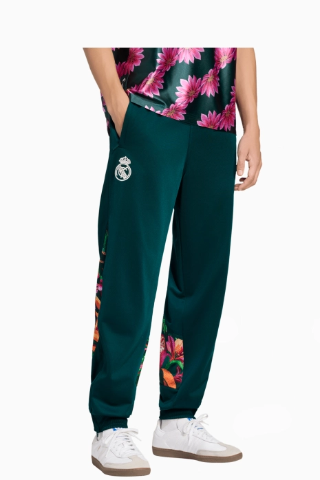 Spodnie adidas Real Madryt x FARM Rio 26/27 Track - Zielony