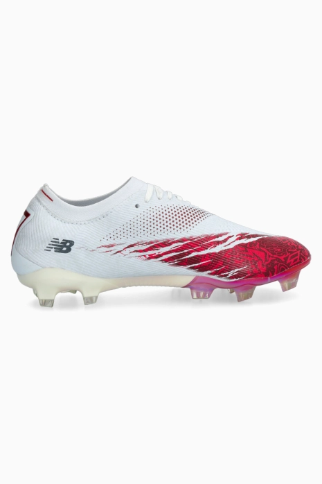 Ghete de fotbal New Balance Furon V8 Elite Bukayo Saka FG - Alb
