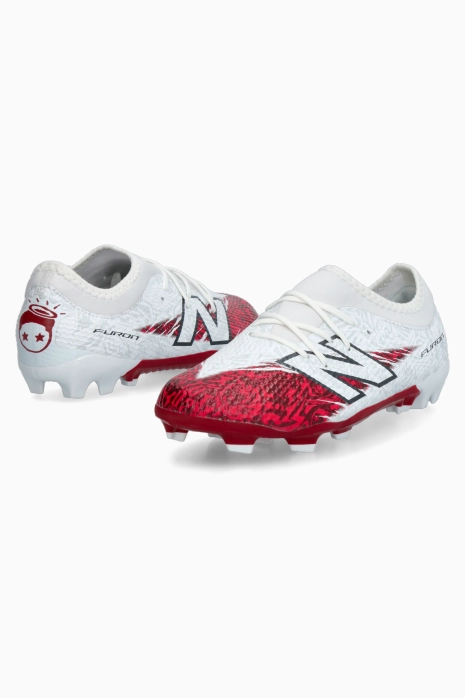 Ghete de fotbal New Balance Furon V8 Team Bukayo Saka FG Junior
