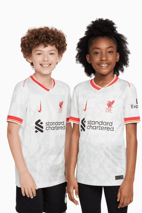 T-Shirt Nike Liverpool FC 24/25 Third Stadium Junior - White