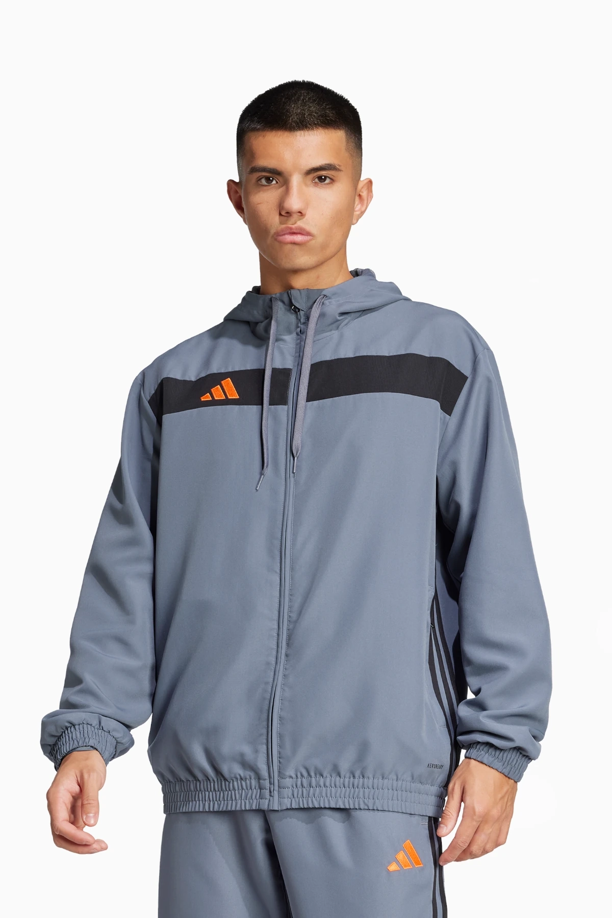 Bluză adidas Tiro 25 Essentials Woven - Gri | Magazin de fotbal
