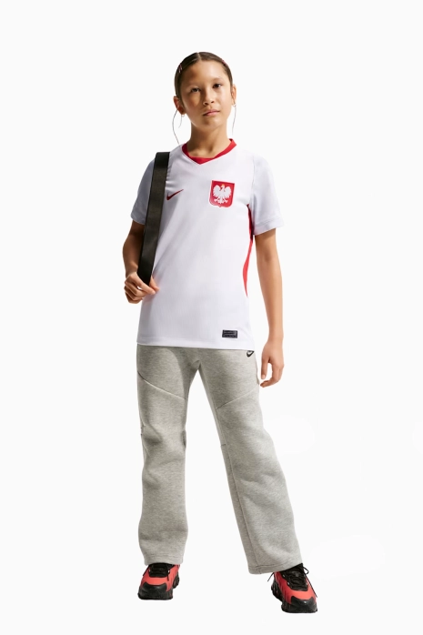 Nike Poland 2026 Home Stadium Trikot Junior - Weiß