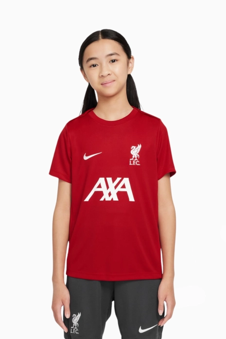 Majica Nike Liverpool FC 24/25 Academy Pro Junior - Rdeča