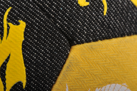 Piłka Monta One Inch StreetMatch Black/Yellow rozmiar 4.5 | Buty