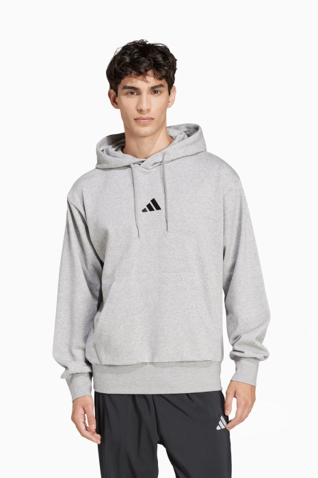 Блуза adidas Essentials Feelcozy Fleece - Сив