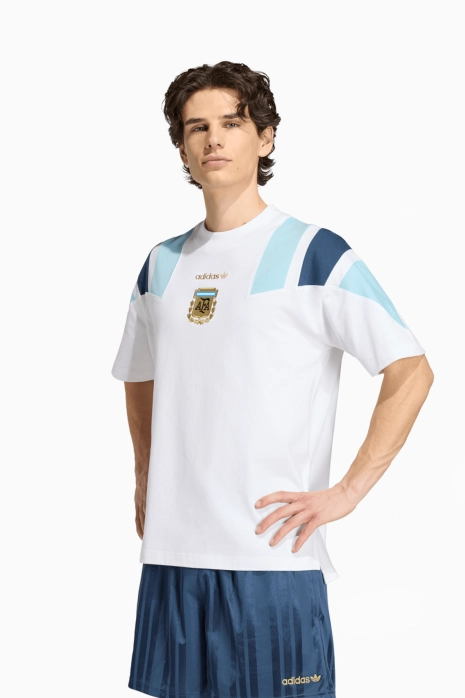 adidas Originals Argentinien 2026 EQT Tee Trikot - Weiß