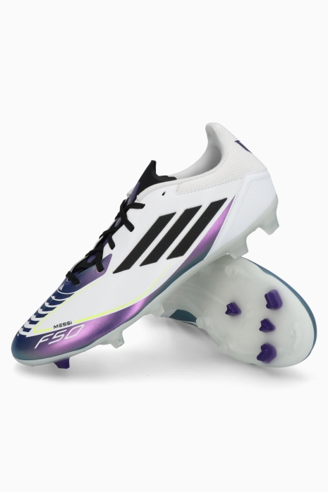 Lisovky adidas F50 League Messi FG/MG - Bílý