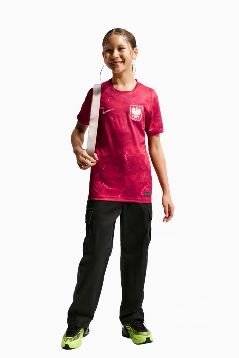 Nike Poland 2026 Away Stadium Trikot Junior - Rot