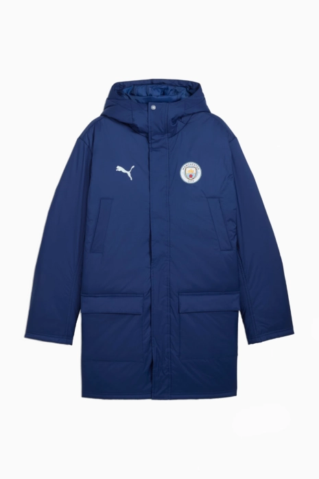 Puma Manchester City 26/27 Winter Training Full-Zip Jacke - Navy blau
