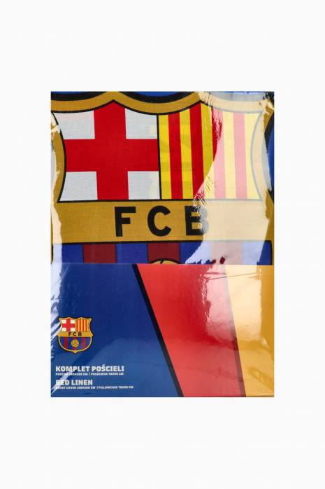 Set lenjerie de pat FC Barcelona 140x200 + 70x90