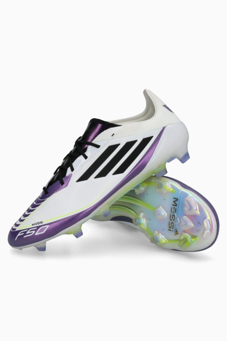 Cleats adidas F50 Elite Messi FG - White