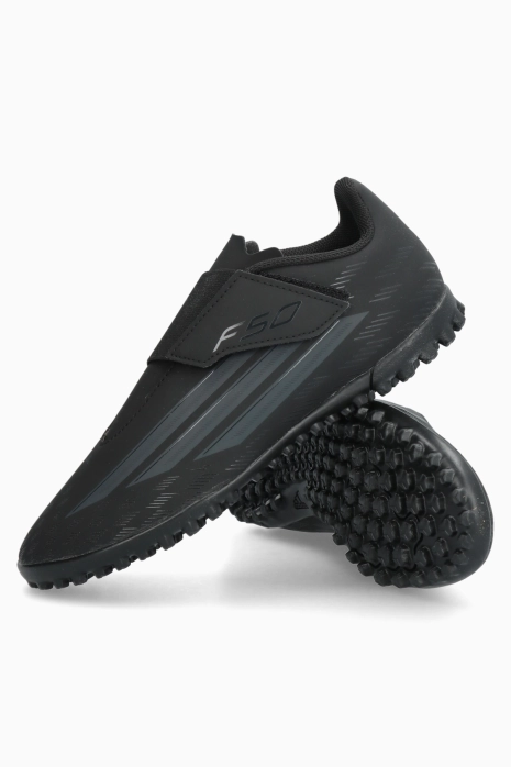 adidas F50 Club Velcro TF Junior - Black