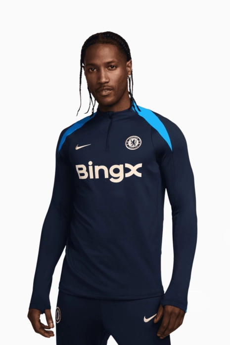 Pulóver Nike Chelsea FC 24/25 Strike - Sötétkék