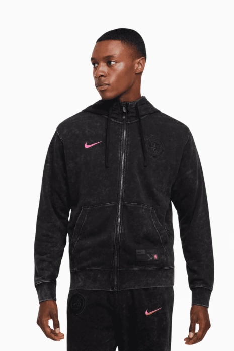 Nike Chelsea FC 24/25 Club Hoodie - Black