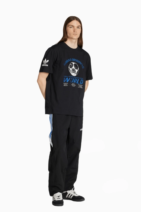 Tricou adidas 90s Football Tee - Negru | Magazin de fotbal