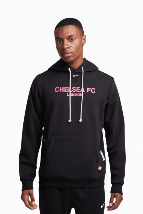 Nike Chelsea FC 24/25 Standard Issue Hoodie - Black