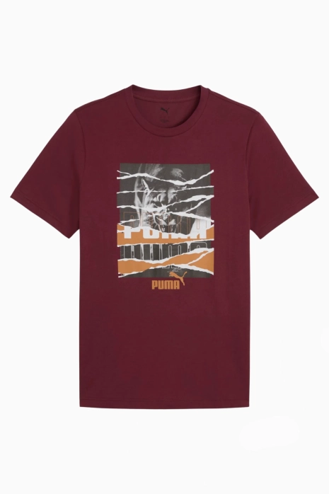 Puma Graphic Photoprint Tee Trikot - Rot