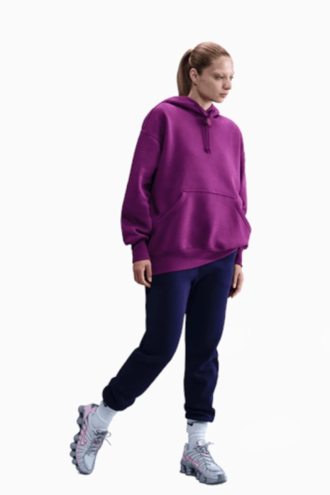 Kalhoty Nike FC Barcelona 25/26 Phoenix Fleece pro ženy - Námořnická modrá