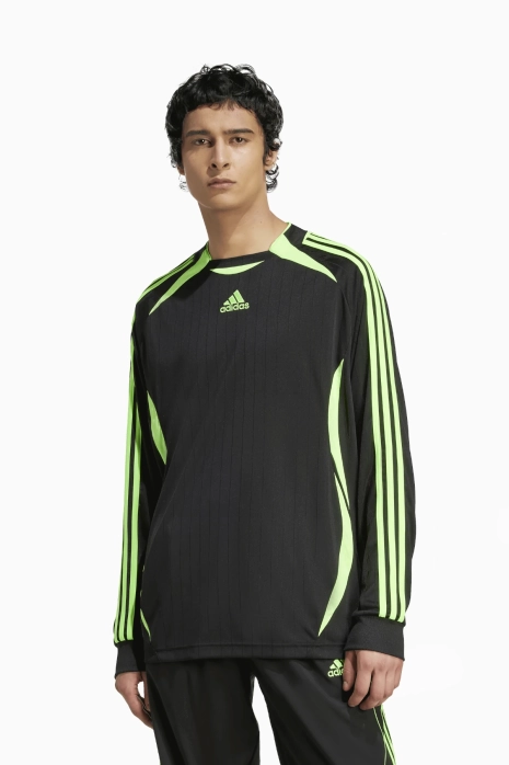 Koszulka z długim rękawem adidas Teamgeist Adicolor - Czarny