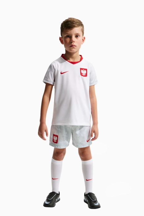 Set Nike Poland 2026 Home Stadium Little Kids - Weiß