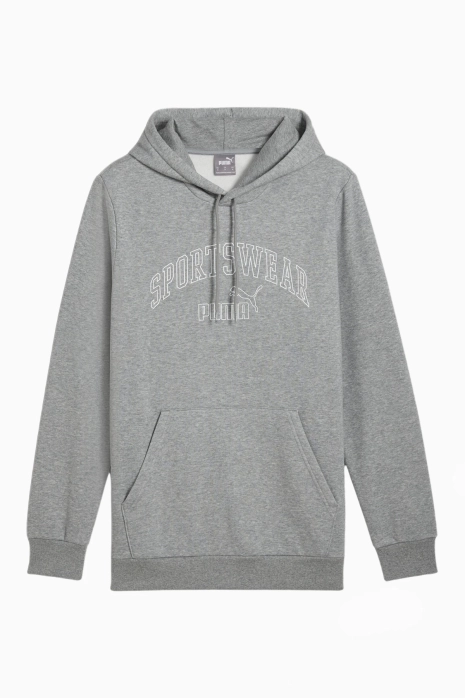 Puma Essentials+ Logo Lab Hoodie - Gray