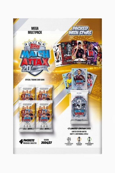 Karty kolekcjonerskie Topps Match Attax 2026/27 Mega Multipack