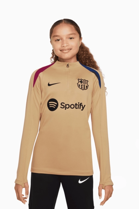 Кофта Nike FC Barcelona 24/25 Strike Junior - бежевий