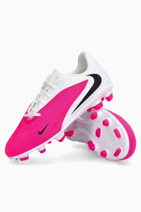 Ghete de fotbal Nike Phantom 6 Low Club FG/MG Junior - Roz
