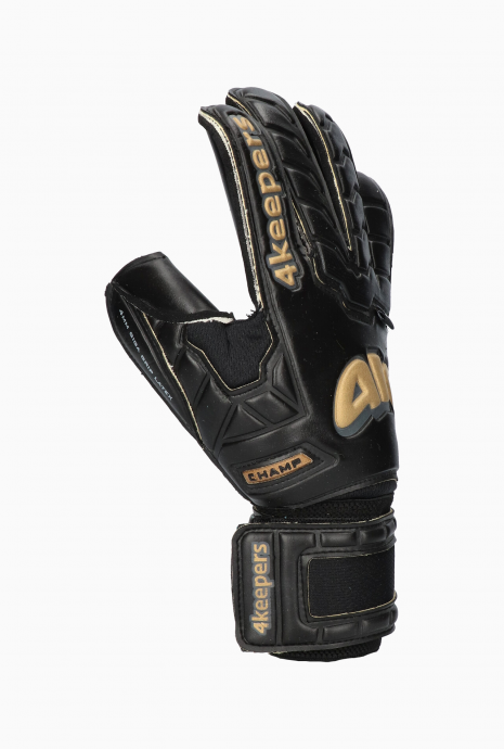 Black and gold sales goalie gloves