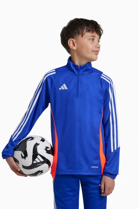 Pulóver adidas Tiro 24 Training Top Gyerek - Kék